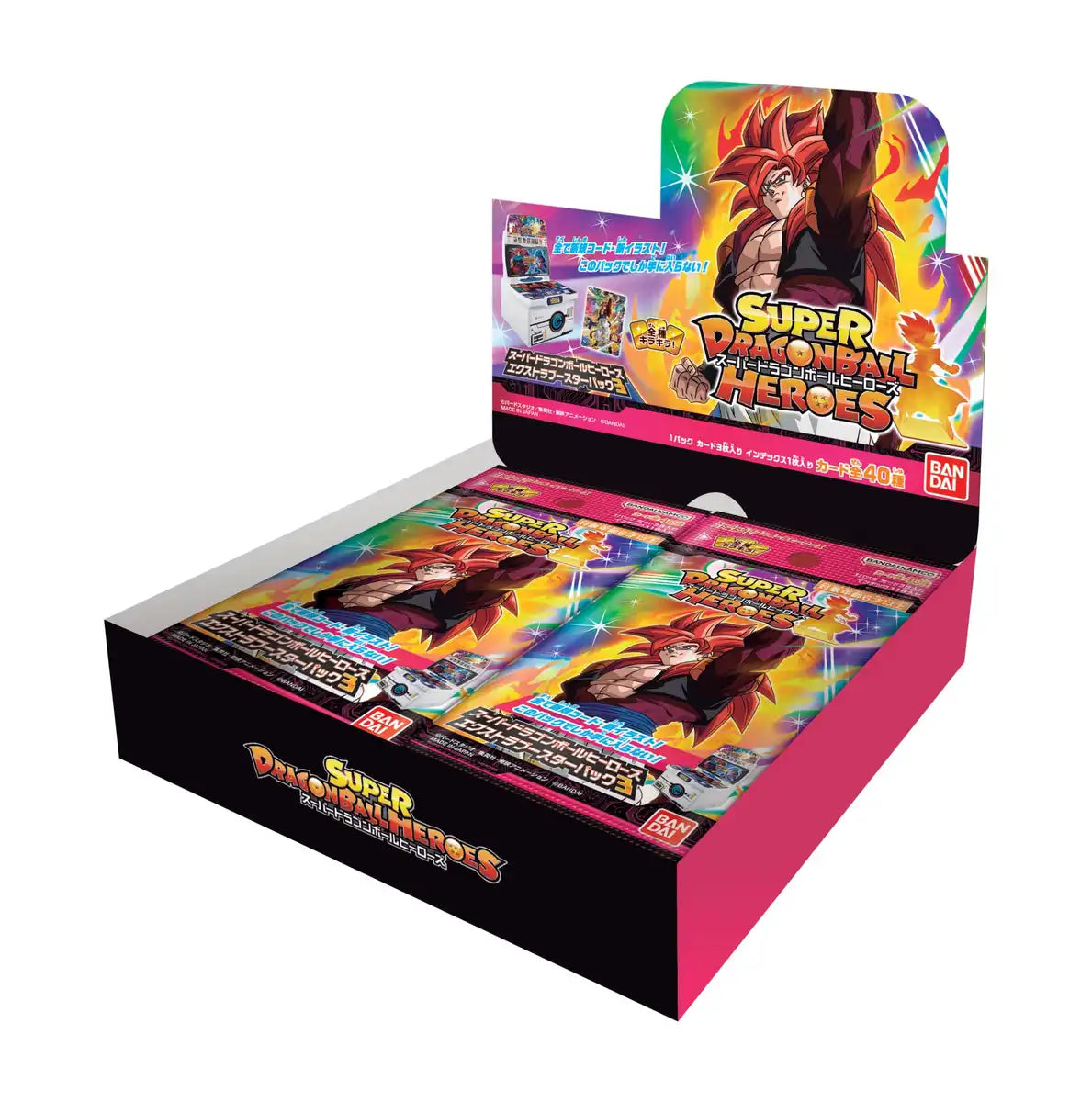 [BOX] Super Dragon Ball Heroes Extra Booster Pack 3