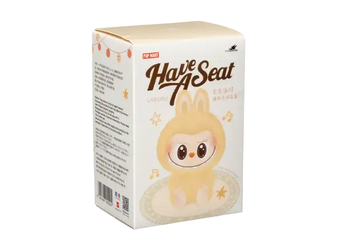 POP MART Labubu The Monsters Have a Seat Plush Toy [Single Piece]