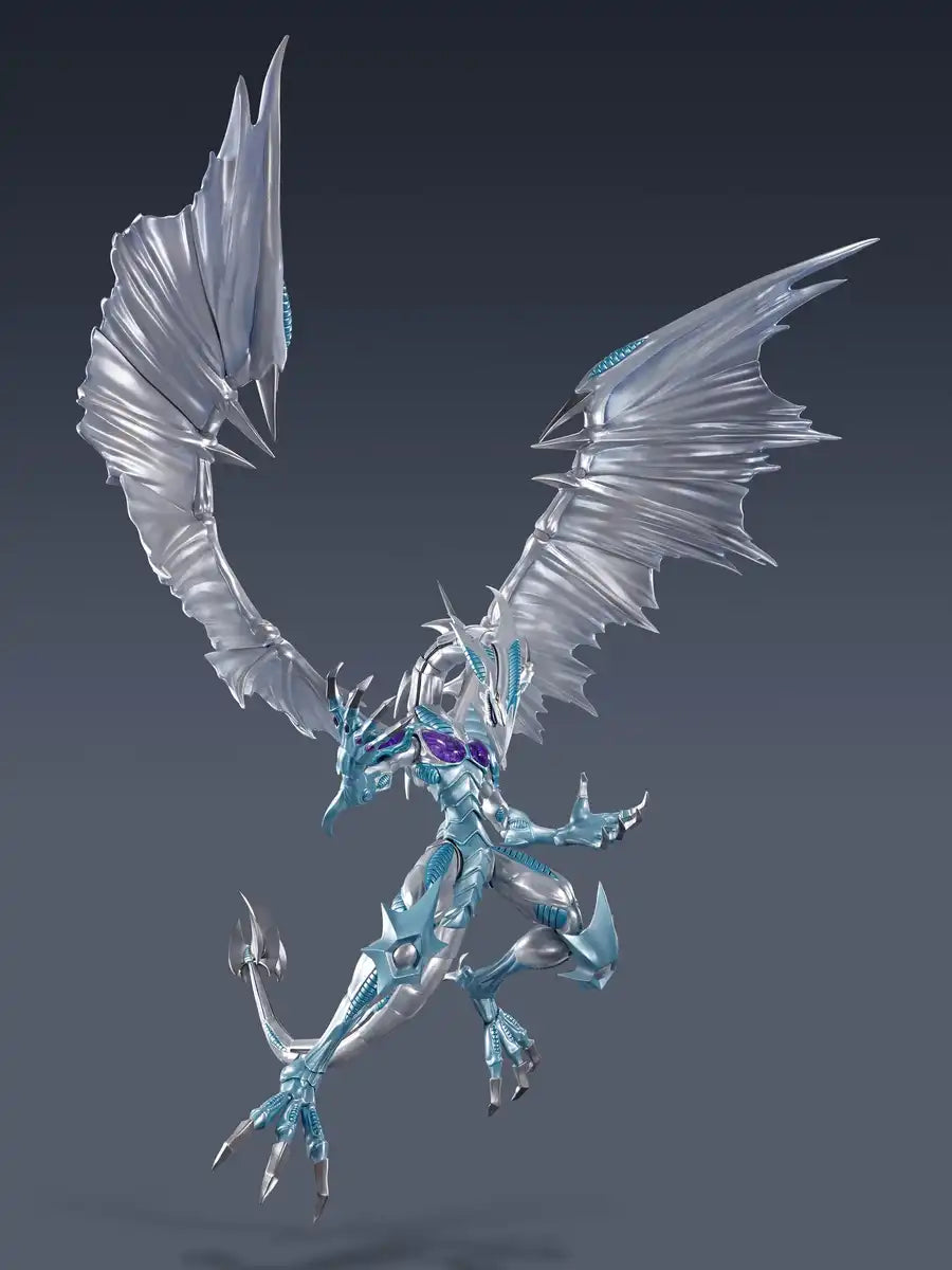 Bands Premium Stardust Dragon Figure by S.H.Monster Arts Yu-Gi-Oh! 5D'S- Japan Figure Store - #1 Bring To You The Best Japanese Goods