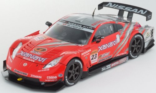 Modèle réduit de voiture Bandai Spirits Super GT 2007 Xanavi Nismo Z à l'échelle 1/43