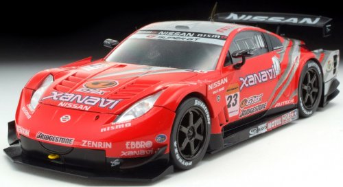 Modèle réduit de voiture Bandai Spirits Super GT 2007 Xanavi Nismo Z à l'échelle 1/43