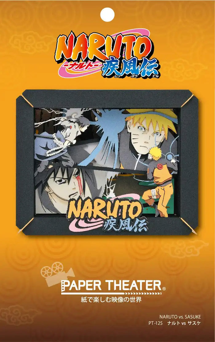 ENSKY Paper Theater Pt-125 Naruto Naruto Vs Sasuke- Japan Figure Store - #1 Bring To You The Best Japanese Goods