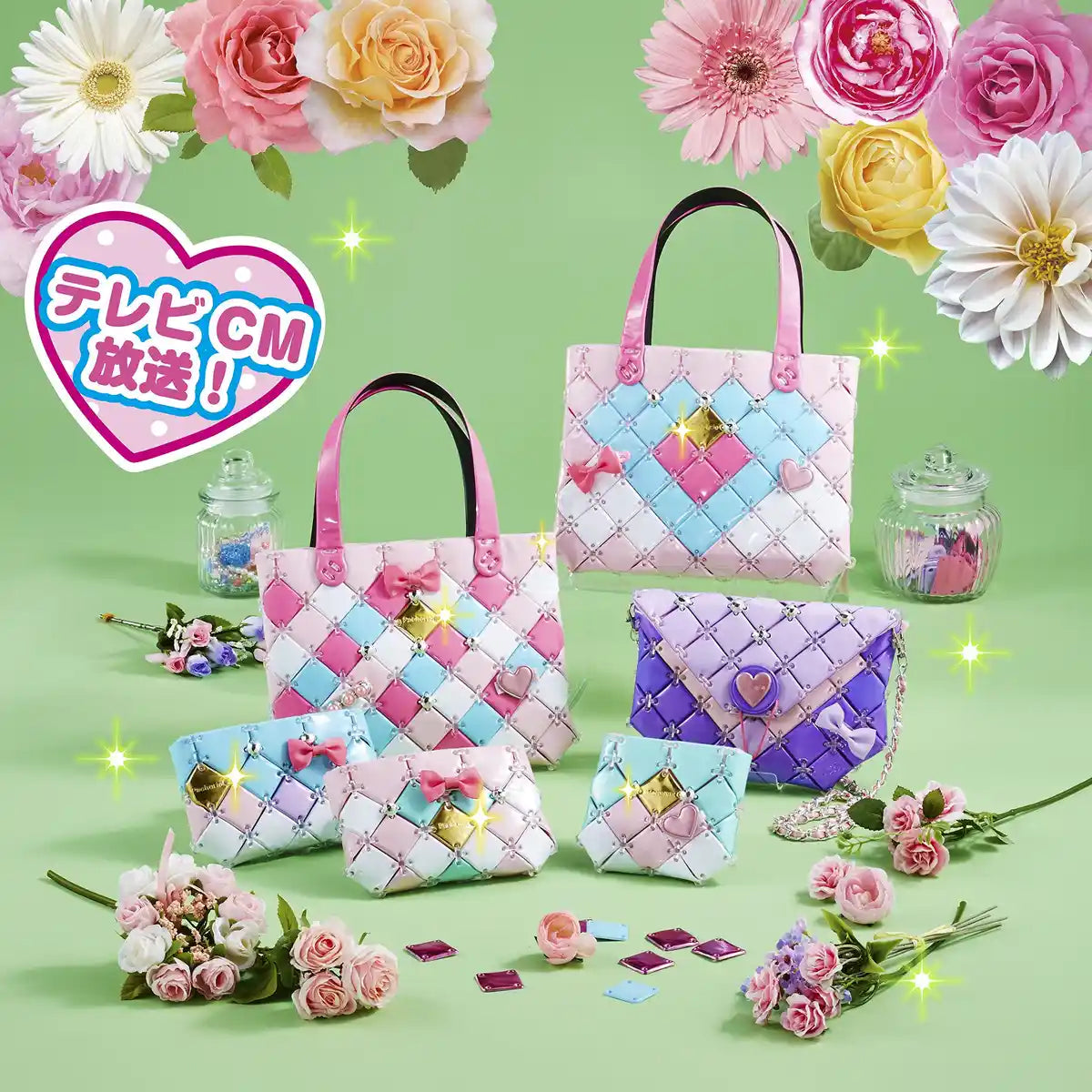 BEVERLY Pacherie Pink Tote Bag Set- Japan Figure Store - #1 Bring To You The Best Japanese Goods