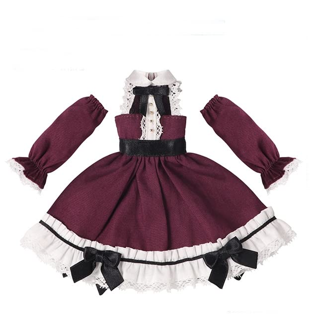 Azone 1/6 Pure Neemo Wear Rosalind Dress Set Raspberry Doll Accessory