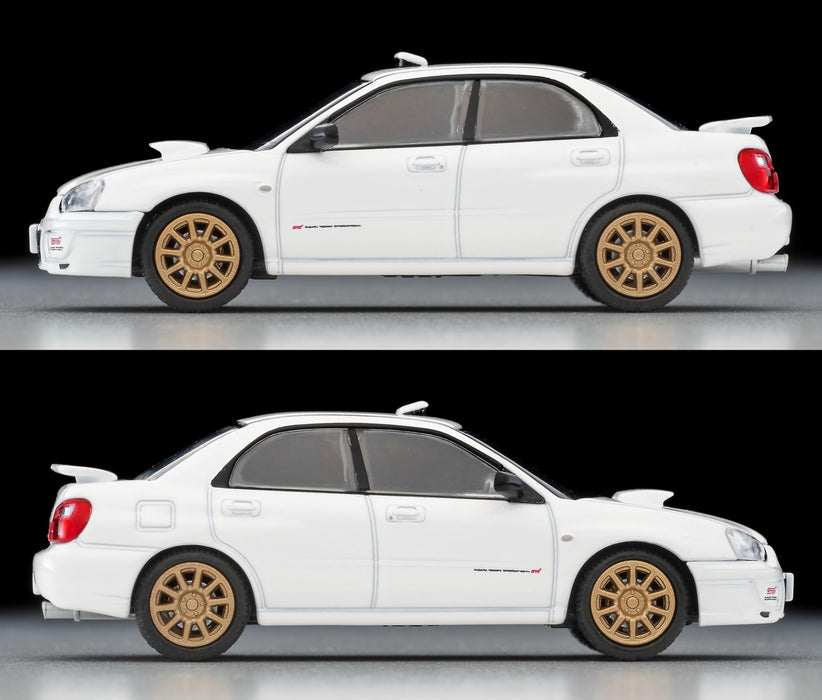 Tomytec 1/64 Scale Subaru Impreza WRX STI Spec C 2003 White Model- Japan Figure Store - #1 Bring To You The Best Japanese Goods