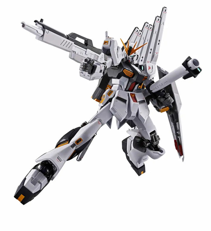Tamashii Nations Metal Robot Nu Gundam Action Figure 150mm ABS Die-Cast PVC