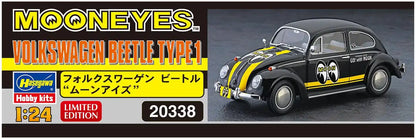 Hasegawa 20338 Volkswagen Beetle Moon Eyes 1/24 Plastic Scale Car Model Kit- Japan Figure Store - #1 Bring To You The Best Japanese Goods