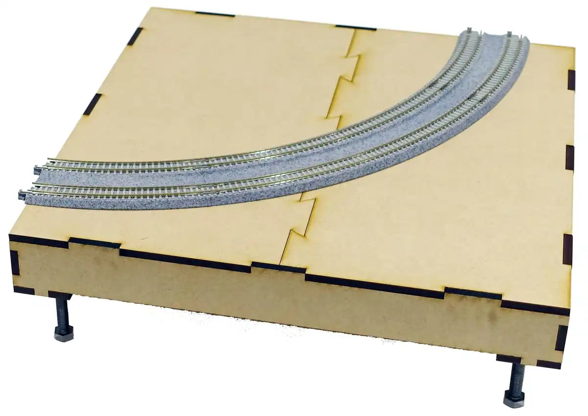 Kato Japan N Gauge T-Trak Corner Module Board Kit 24-056 Railway Model Supplies- Japan Figure Store - #1 Bring To You The Best Japanese Goods