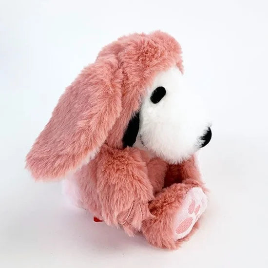 NAKAJIMA Snoopy Fuwakuta Plush Doll Lop Year Bunny Pink