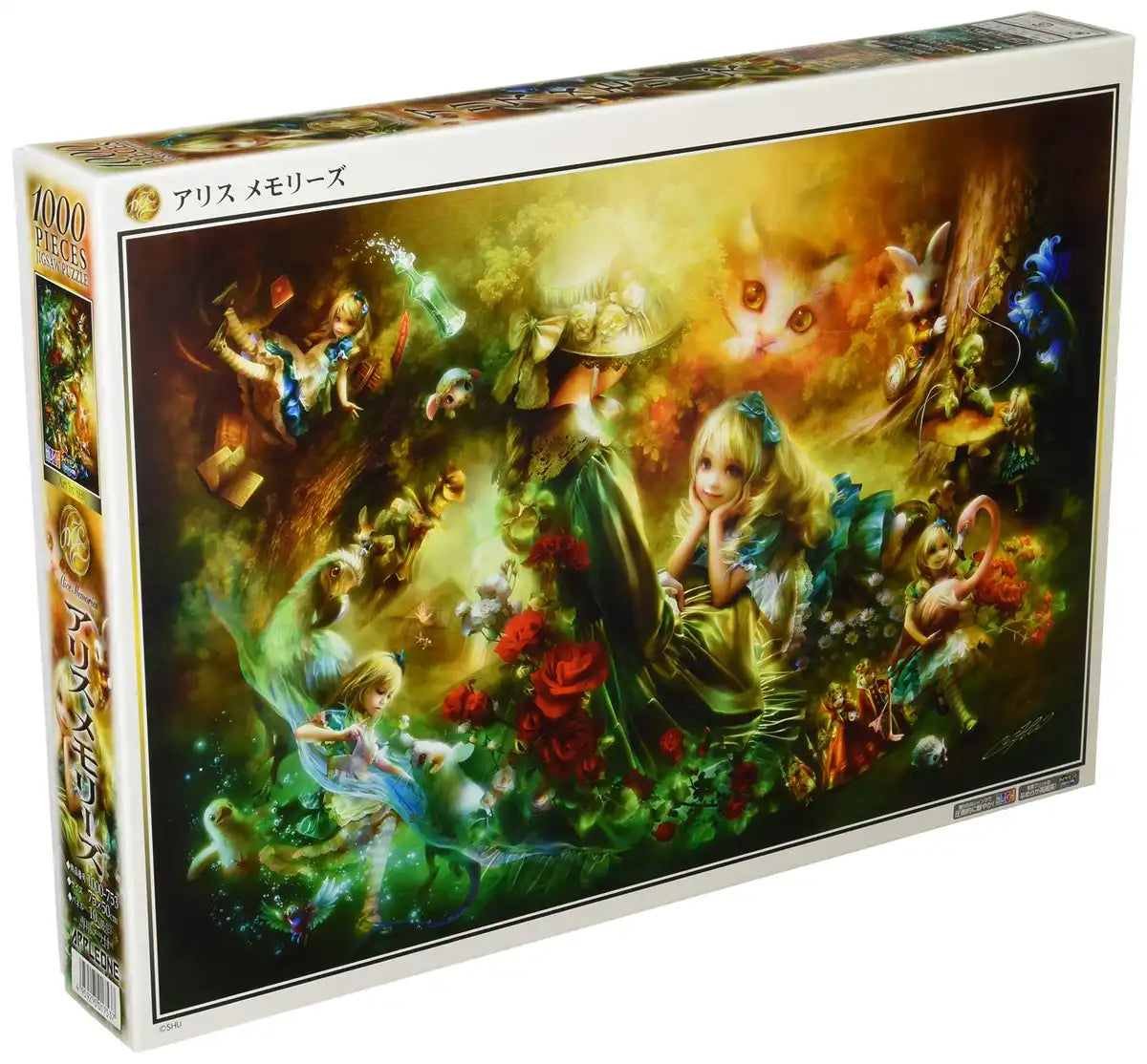 APPLE ONE Jigsaw Puzzle Alice In Wonderland 1000 Pieces Set