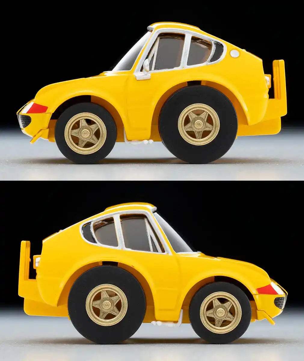 Tomytec Choro-Q Zero Z-83B Ferrari 365 GTB4 Competizione Yellow Model Car- Japan Figure Store - #1 Bring To You The Best Japanese Goods