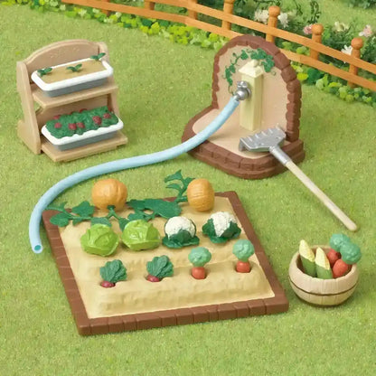 Epoch Sylvanian Families Vegetable Making Set Ka-616 Toy Dollhouse for Ages 3+- Japan Figure Store - #1 Bring To You The Best Japanese Goods