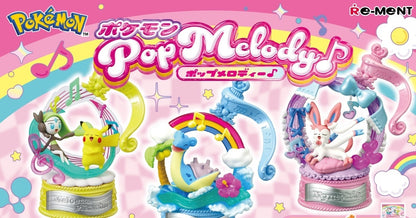 Re-Ment Pokemon Pop Melody 6 Pc Miniature Figure Set Collectibles