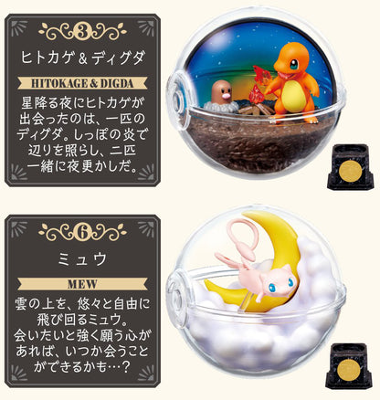 Pokémon Terrarium Collection 10 Pokémon 30th Anniversary Ver. 6 Types