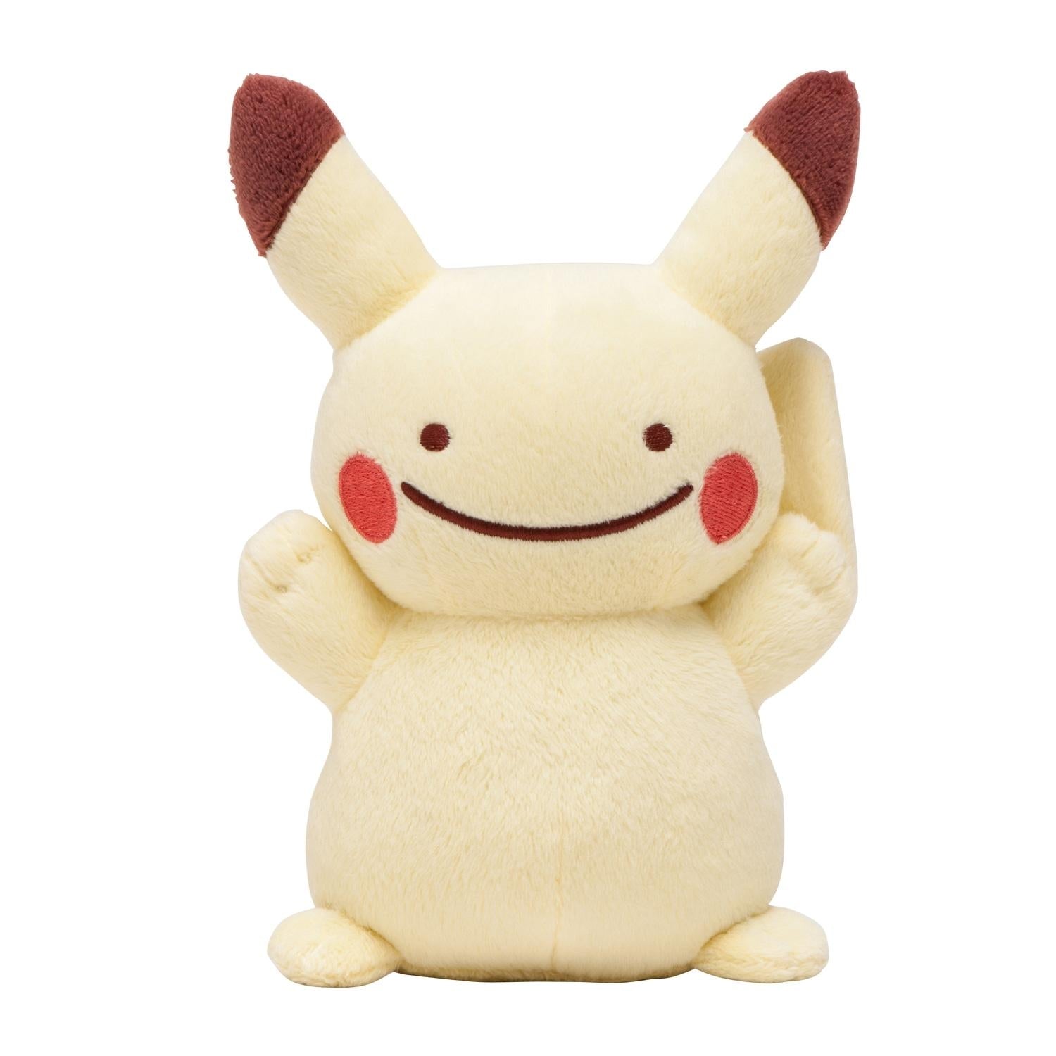 ぬいぐるみ　へんしん！メタモン　ピカチュウ