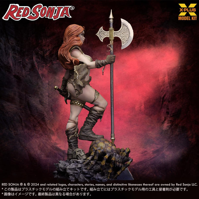 X-Plus 1/8 Scale Red Sonja Model Kit Plastic Model for Collectors- Japan Figure Store - #1 Bring To You The Best Japanese Goods