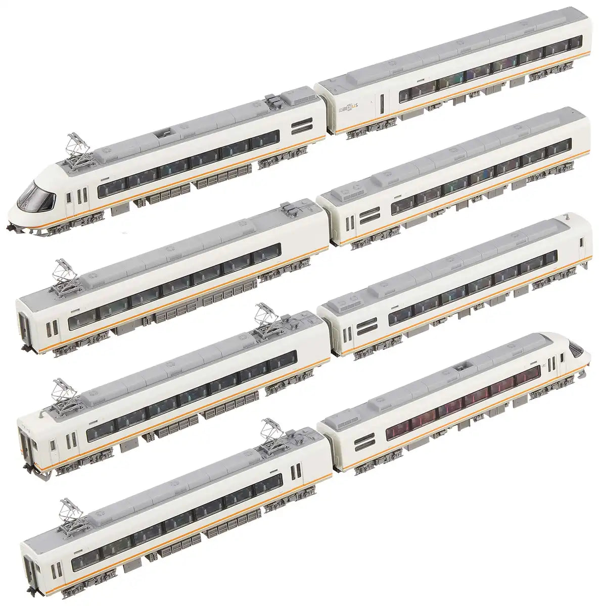 Tomytec Tomix N Gauge Kinki Nippon Urban Liner Plus 21000 Series 8-Car Model Train Set White- Japan Figure Store - #1 Bring To You The Best Japanese Goods