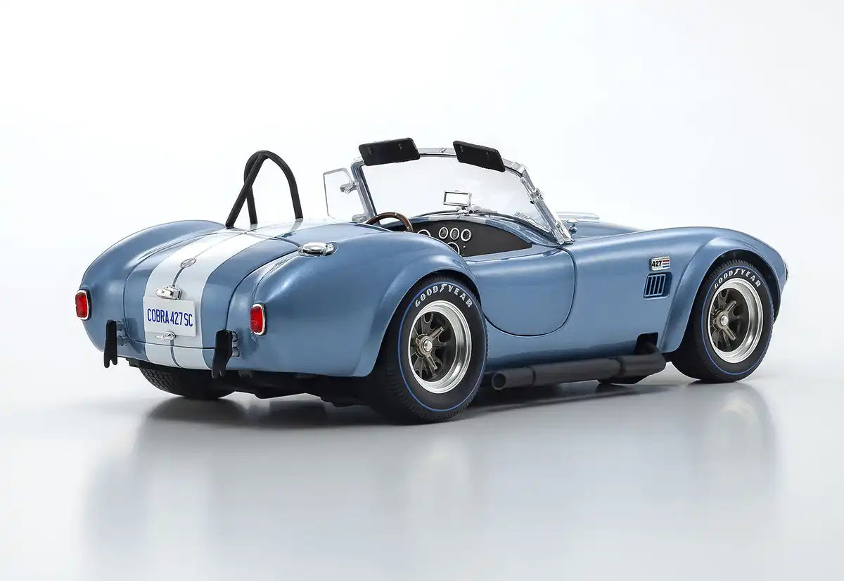 Kyosho 1/18 Shelby Cobra 427 S/C Sapphire Blue- Japan Figure Store - #1 Bring To You The Best Japanese Goods