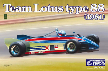 Ebbro No. 11 Team Lotus Type 88 Formula 1 Racer 1981 1/20 Japanese Plastic Model Kit- Japan Figure Store - #1 Bring To You The Best Japanese Goods