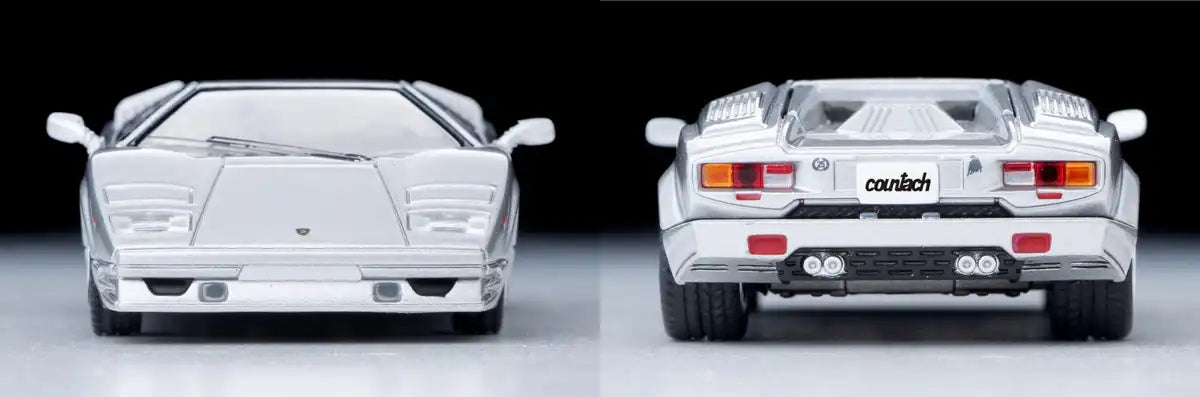 Tomytec Tomica Limited Vintage Neo Lamborghini Countach 25th Anniversary Silver- Japan Figure Store - #1 Bring To You The Best Japanese Goods