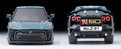 Tomytec Choroq Zero Z-81C Nissan Gt-R50By Italdesign Dark Green Model- Japan Figure Store - #1 Bring To You The Best Japanese Goods
