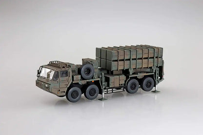 AOSHIMA Military Model Kit 1/72 Jgsdf Medium-Range Surface-To-Air Missile Plastic Model- Japan Figure Store - #1 Bring To You The Best Japanese Goods