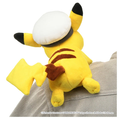 ポケモンぬいぐるみ　かたのりキャプテンピカチュウ