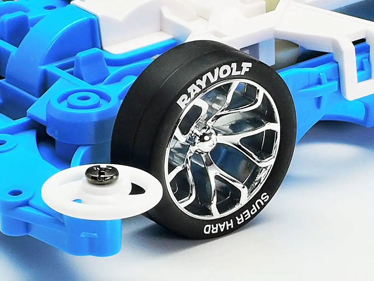 TAMIYA 95572 Mini 4Wd 1/32 Rayvolf Polycarbonate Body Special Light Blue Ms Chassis- Japan Figure Store - #1 Bring To You The Best Japanese Goods
