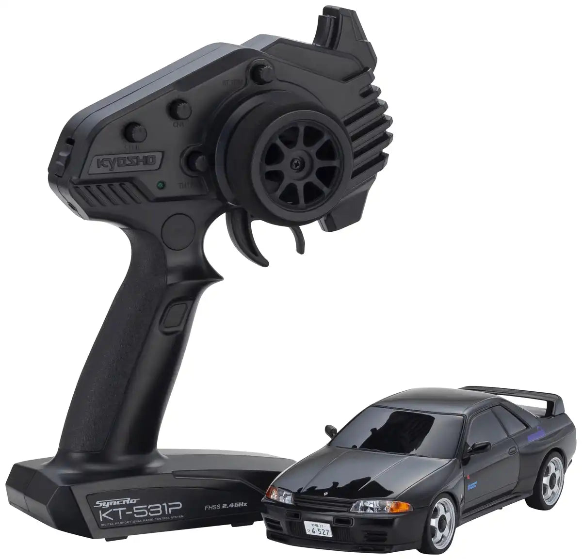 Kyosho Mini-Z AWD Nissan Skyline GT-R R32 V-Spec II Initial D RC Car 3