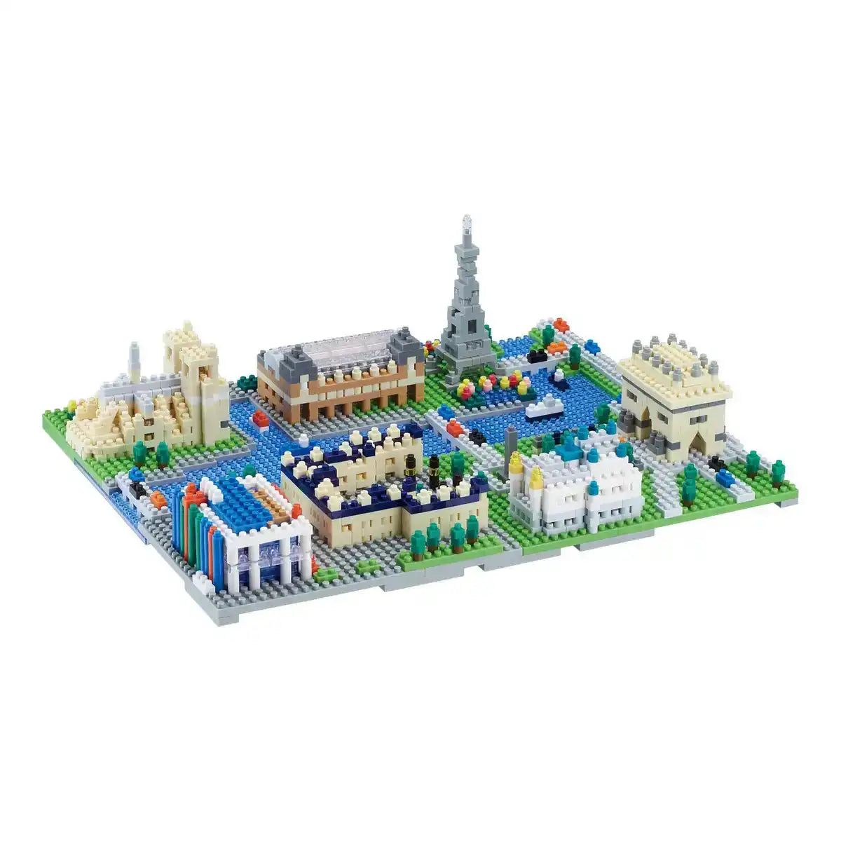 Kawada Nanoblock Paris Miniature Building Block Model Toy Set