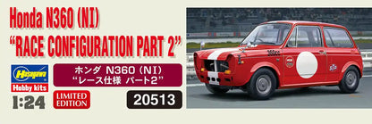 Hasegawa 1/24 Honda N360(Ni) Racing Model Part2 Japanese Classical Car Models- Japan Figure Store - #1 Bring To You The Best Japanese Goods