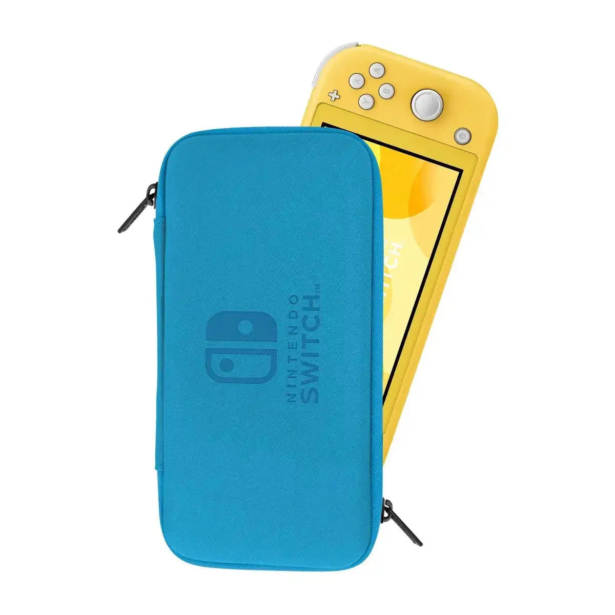 HORI Slim Hard Pouch For Nintendo Switch Lite Blue- Japan Figure Store - #1 Bring To You The Best Japanese Goods