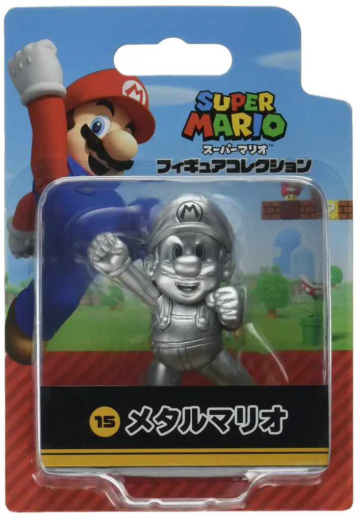 Sanei Trading Super Mario Figure Collection Metal Mario Fcm-015- Japan Figure Store - #1 Bring To You The Best Japanese Goods