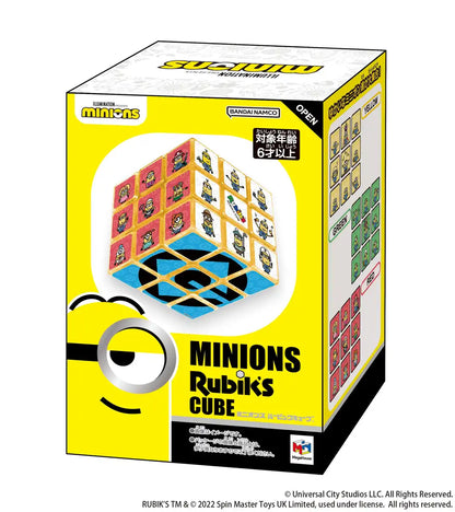 Megahouse Minions Rubiks Cube Puzzle 3x3 Fun Toy for Kids and Fans