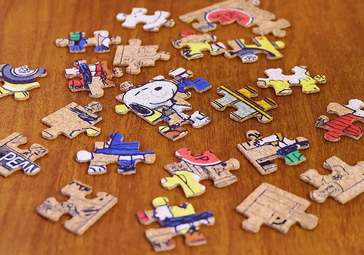 Beverly Jigsaw Puzzle 88-033 Cork Peanuts Snoopy Take A Nap With Piano (88 L-Pieces) Kid Puzzle- Japan Figure Store - #1 Bring To You The Best Japanese Goods