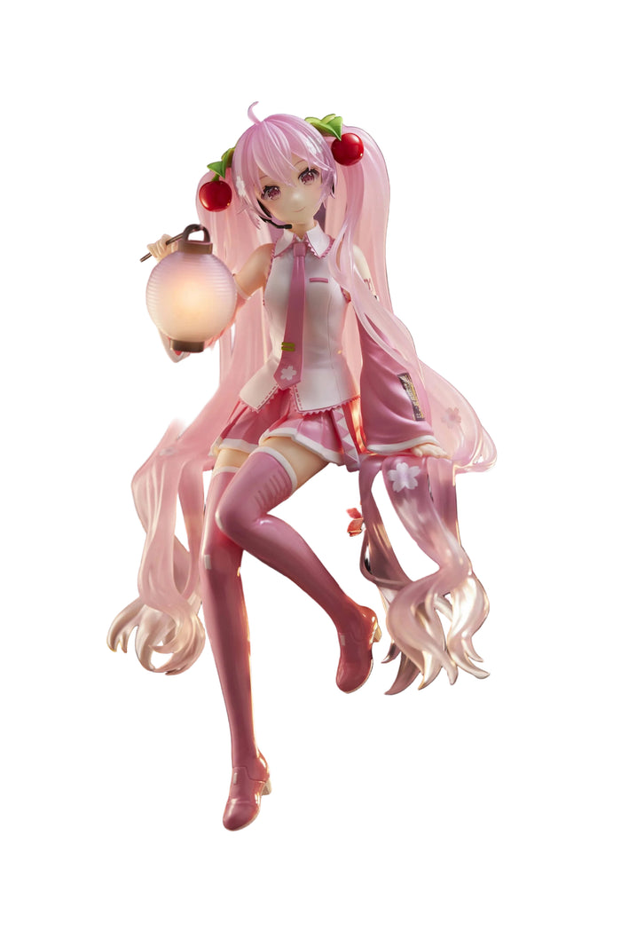 Miffy Sakura Miku Figure AMP Plus Sakura Lantern Version 7.1in