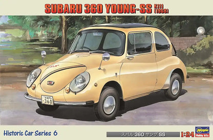 Hasegawa 1/24 Subaru 360 Young Ss Plastic Model Hc6 Scale Classical Car Models- Japan Figure Store - #1 Bring To You The Best Japanese Goods