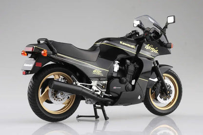 AOSHIMA Skynet 1/12 Kawasaki Gpz900R Black/Gold Finished Model- Japan Figure Store - #1 Bring To You The Best Japanese Goods