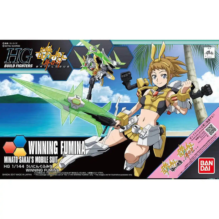 Bandai Hgbf 1/144 Winning Fumina Model Kit Gundam Buil Fighters- Japan Figure Store - #1 Bring To You The Best Japanese Goods