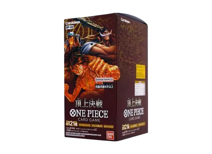 Bandai One Piece Card Finale Battle Paramount War Booster Box OP-02