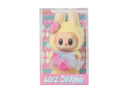 POP MART Labubu Let’s Checkmate Plush Keychain