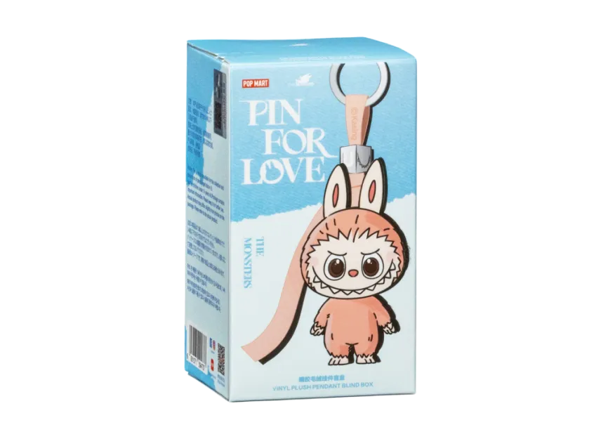 POP MART Labubu Pin for Love Plush Charm (NZ)