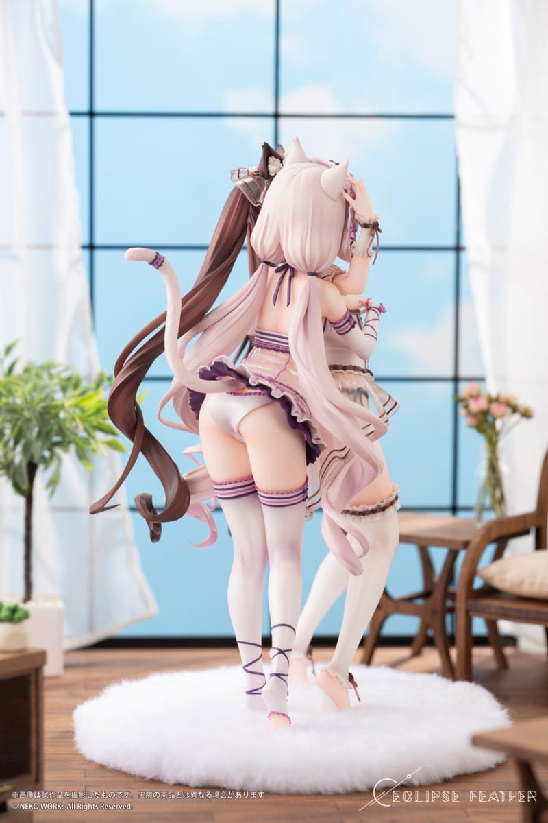 Eclipse Feather Nekopara Chocola & Vanilla 1/6 Sweet Afternoon Play Set