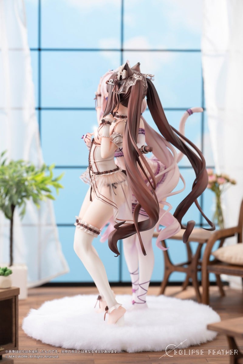 Eclipse Feather Nekopara Chocola & Vanilla 1/6 Sweet Afternoon Play Set