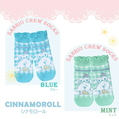 Sanrio Women's and Kids' Socks - Short Length Hello Kitty 1 Pair Various Sizes- Japan Figure Store - #1 Bring To You The Best Japanese Goods