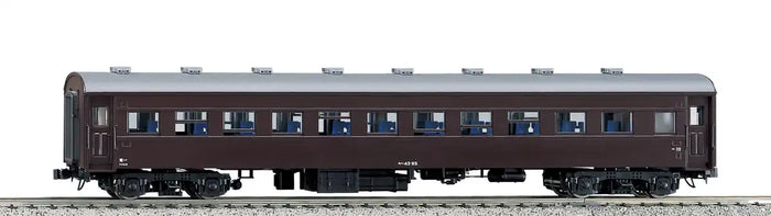 Kato Ho Gauge Passenger Car Model Suha43 Brown 1-506 Railway Collectible- Japan Figure Store - #1 Bring To You The Best Japanese Goods