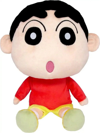SAN-EI Crayon Shin-Chan Plush Doll Shin-Chan M 904355 Tjn- Japan Figure Store - #1 Bring To You The Best Japanese Goods