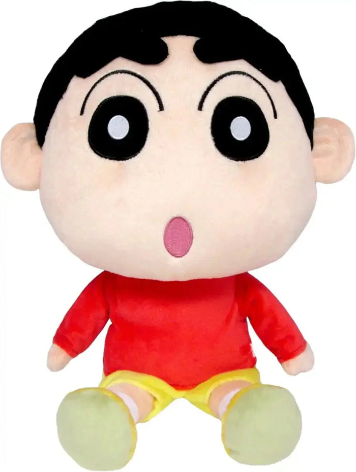 SAN-EI Crayon Shin-Chan Plush Doll Shin-Chan M 904355 Tjn- Japan Figure Store - #1 Bring To You The Best Japanese Goods