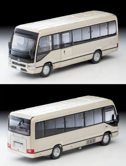 Tomytec Tomica Vintage Neo Toyota Coaster Ex 1/64 Scale Model Beige Finish- Japan Figure Store - #1 Bring To You The Best Japanese Goods