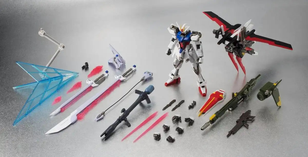 Robot Spirits Side Ms Gundam Seed Perfect Strike Gundam Action Figure Bandai- Japan Figure Store - #1 Bring To You The Best Japanese Goods